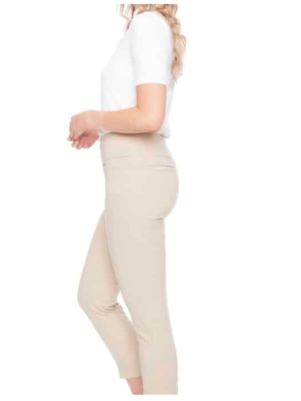 Swing Control 4 Beige Cropped Golf Canadian NWOT